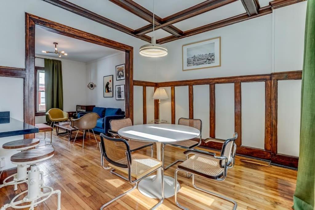 Luxe Mid-Century Styled Historic Townhouse #1 Villa Detroit Exterior photo